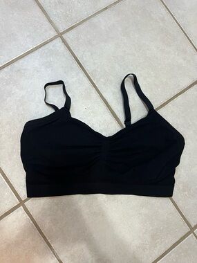 Kindred Bravely black pumping nursing bra size large